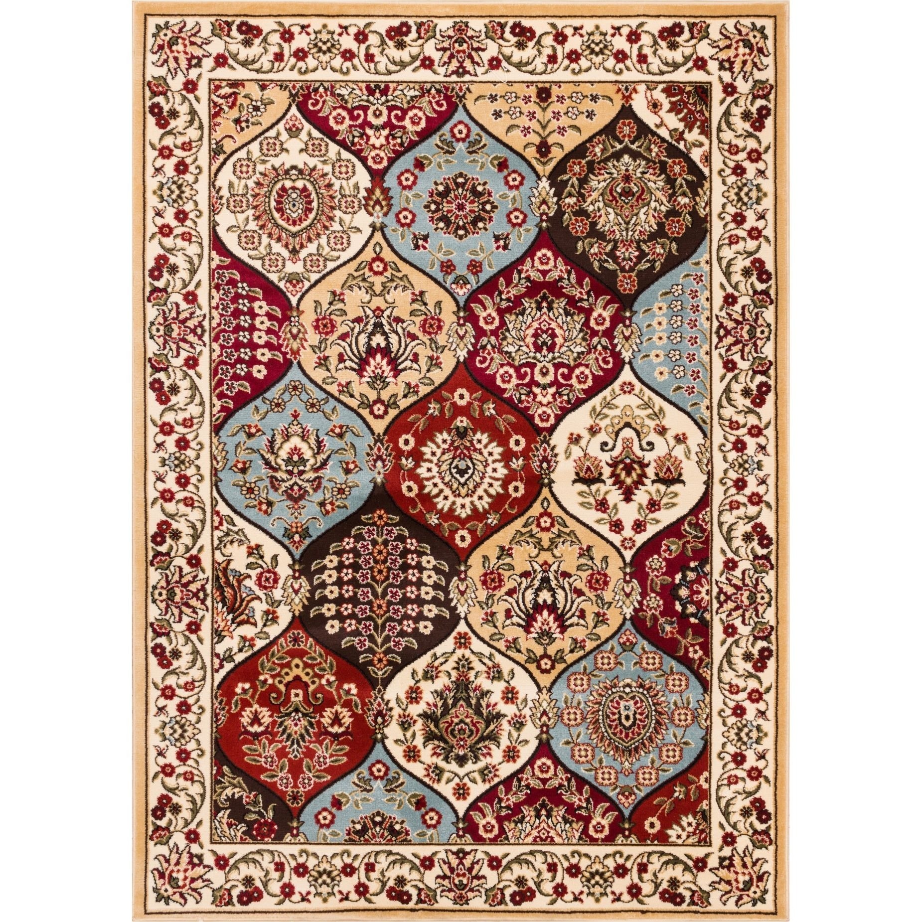 Wentworth Ivory Panel Rug (710 X 910)