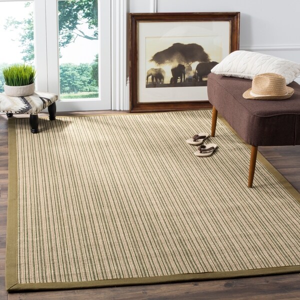 Safavieh Casual Natural Fiber Dream Green Sisal Rug - 8' x 10'