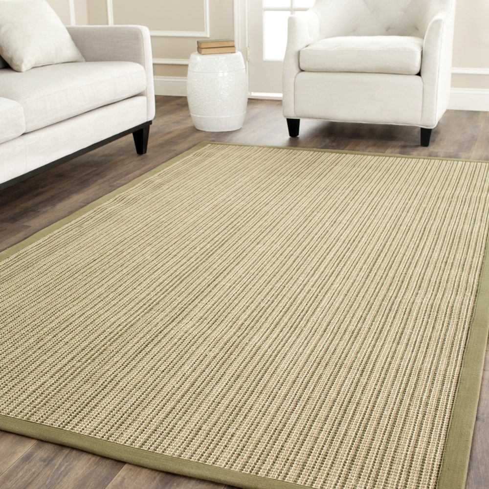 Dream Natural Fiber Green Sisal Rug (9 X 12)