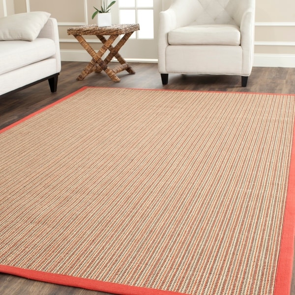 Safavieh Casual Natural Fiber Dream Rust Sisal Rug - 9' x 12'