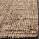 preview thumbnail 5 of 9, Safavieh Handmade Natural Fiber Barbados Chunky Thick Jute Rug - 7'6" x 9'6"