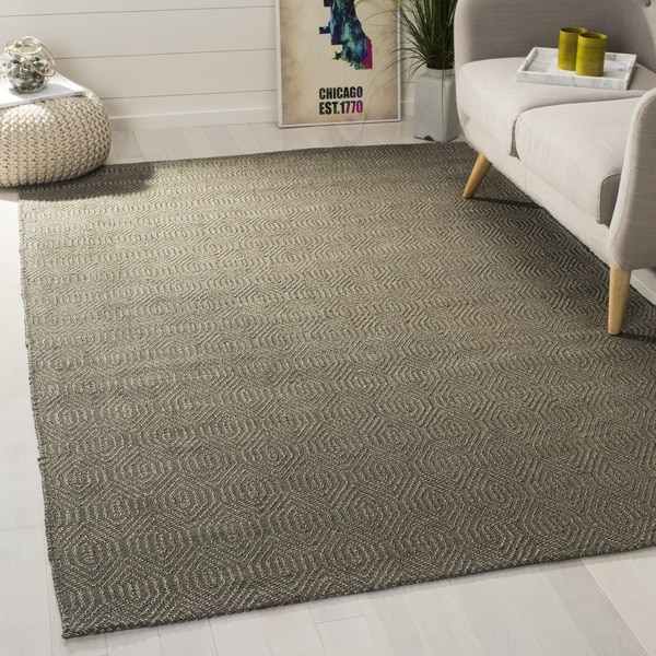 Safavieh Hand-woven South Hampton Southwest Grey Rug (7' 6 x 9' 6) - 7' 6 x 9' 6