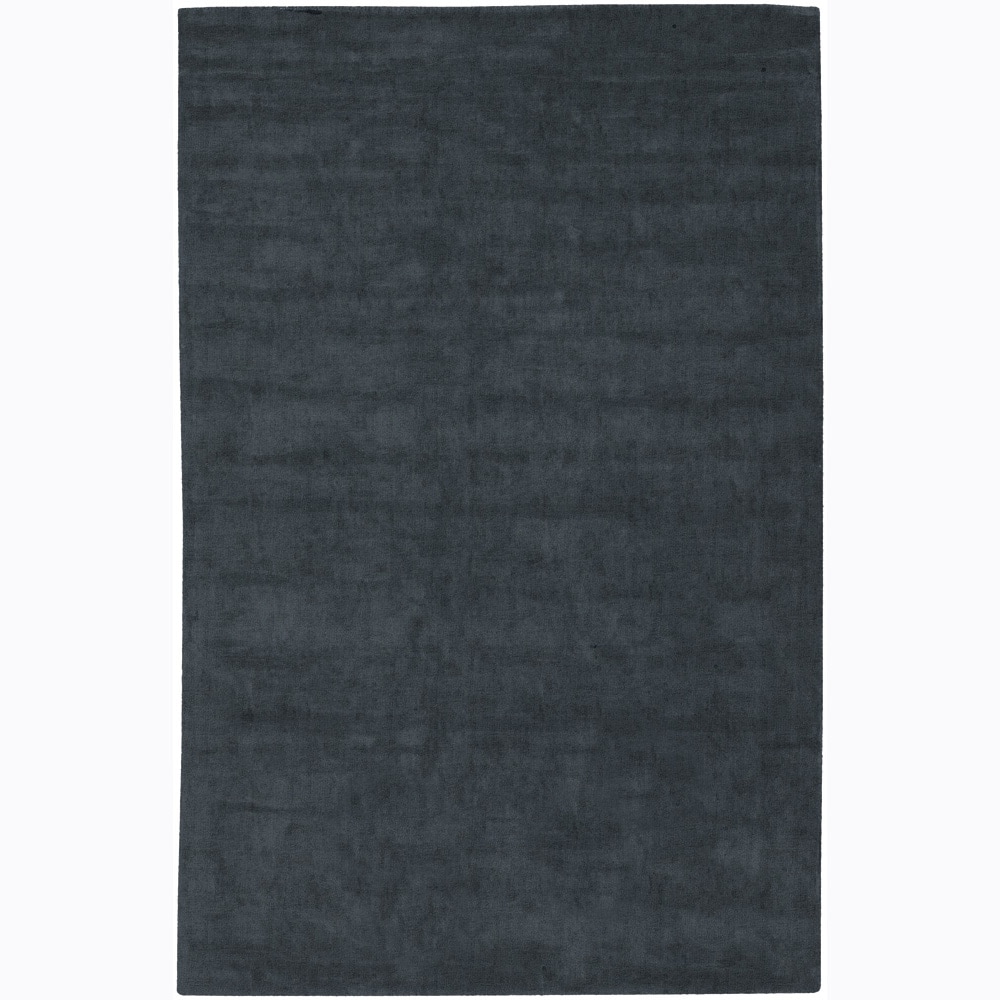 Handwoven Mandara Black Rug (79 Round)