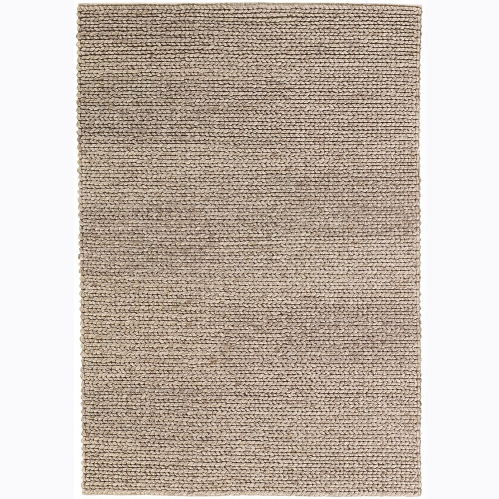 Handwoven Mandara Tan Rug (79 X 106)