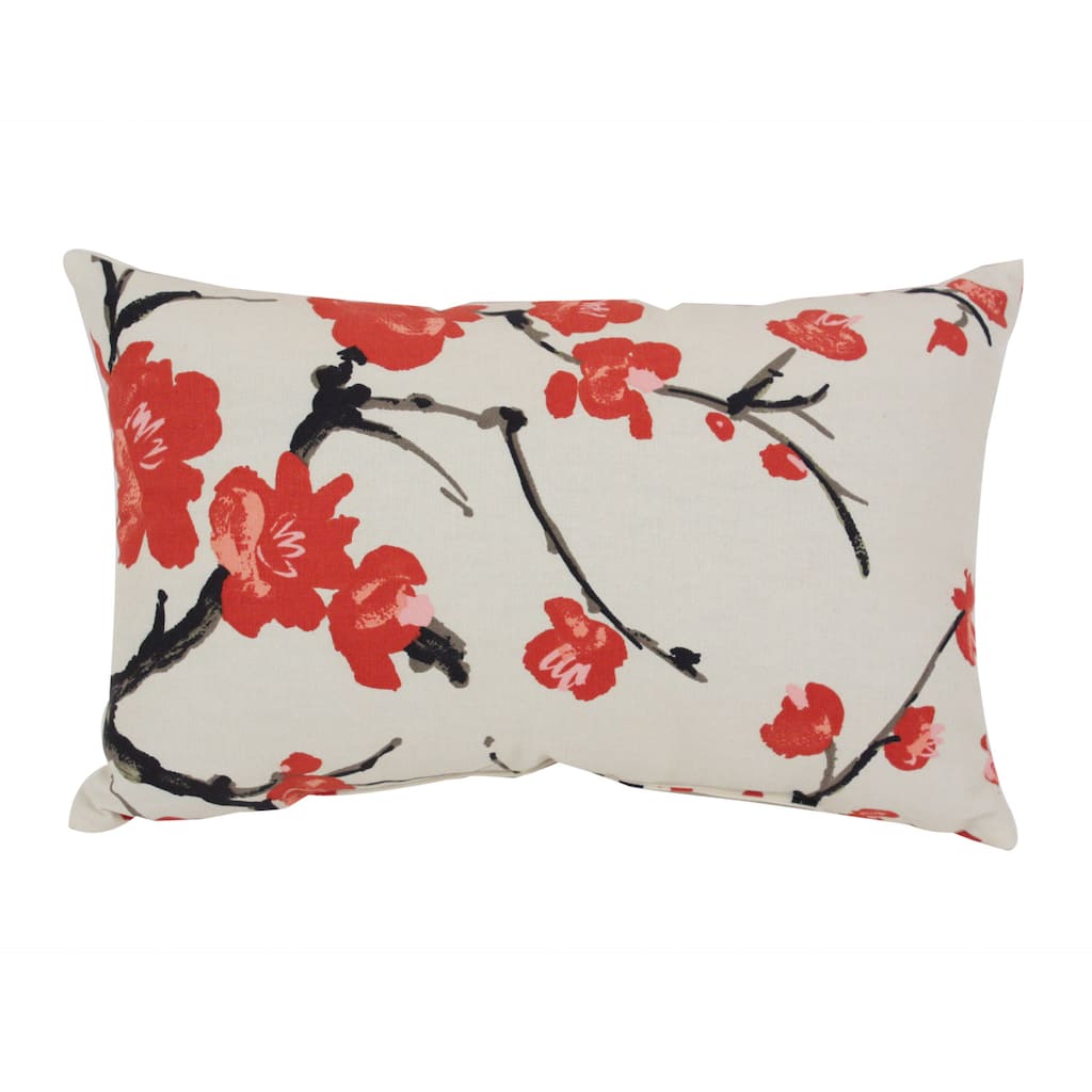 Pillow Perfect 'Flowering Branch' Throw Pillow