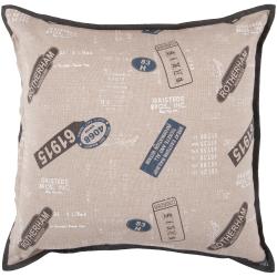 Zing 22 inch Down Decorative Pillow Throw Pillows