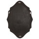 preview thumbnail 5 of 4, Allan Andrews Bronze Wood Oval Framed Wall Mirror