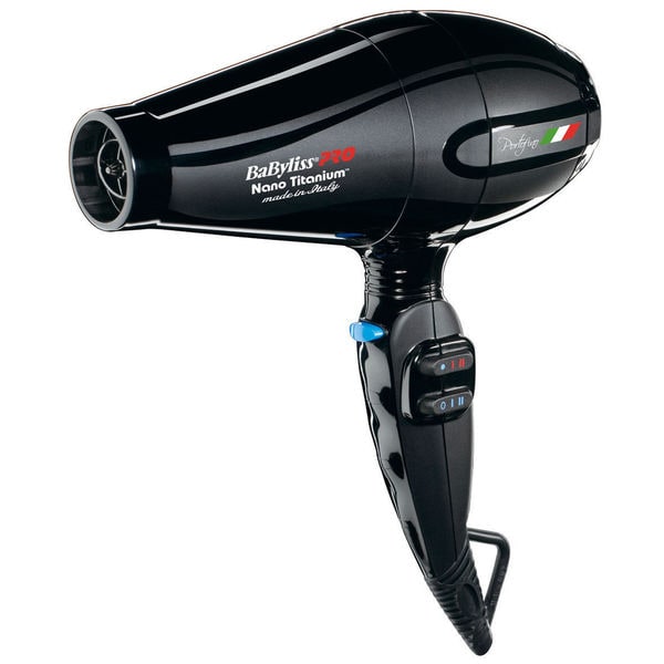 Babyliss Nano Portofino Black 2000 Watt Hair Dryer