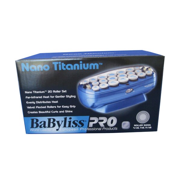 babyliss pro nano titanium hot rollers 20