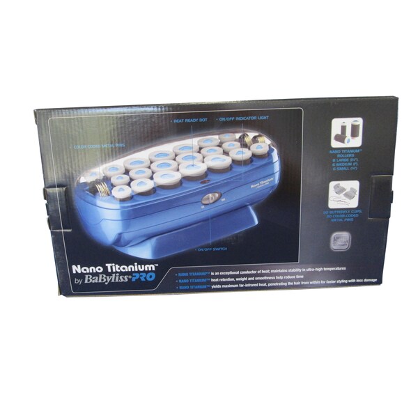 babyliss pro nano titanium hot rollers 20