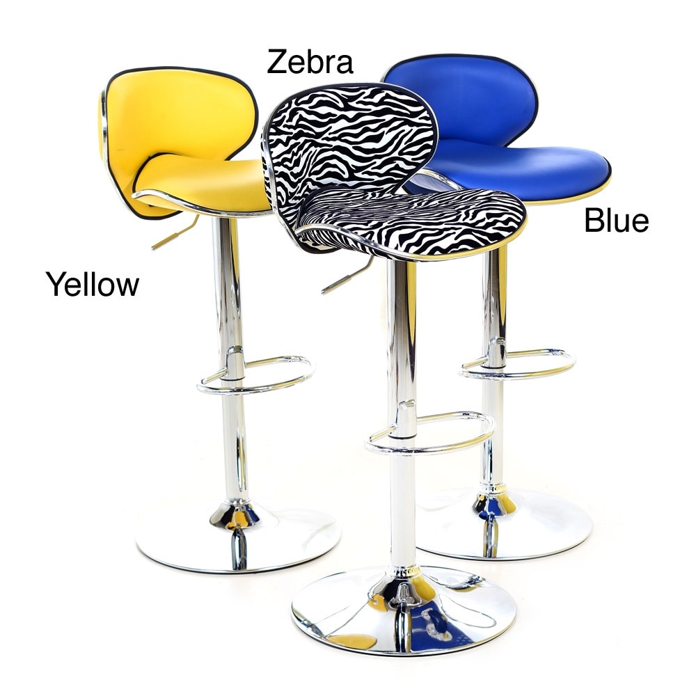 K2 Modern Adjustable Barstools (set Of 2)