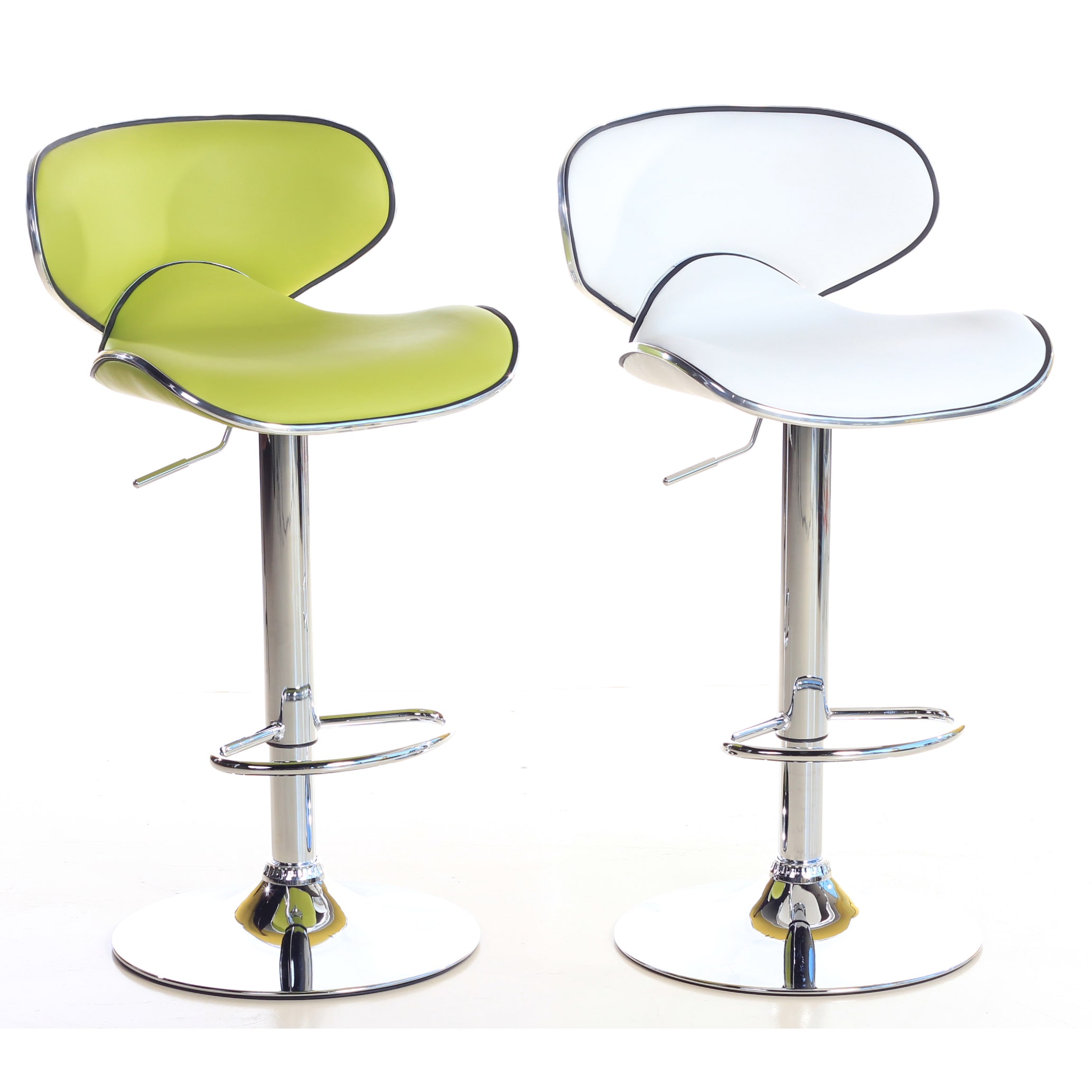 K2 Modern Adjustable Barstools (set Of 2)