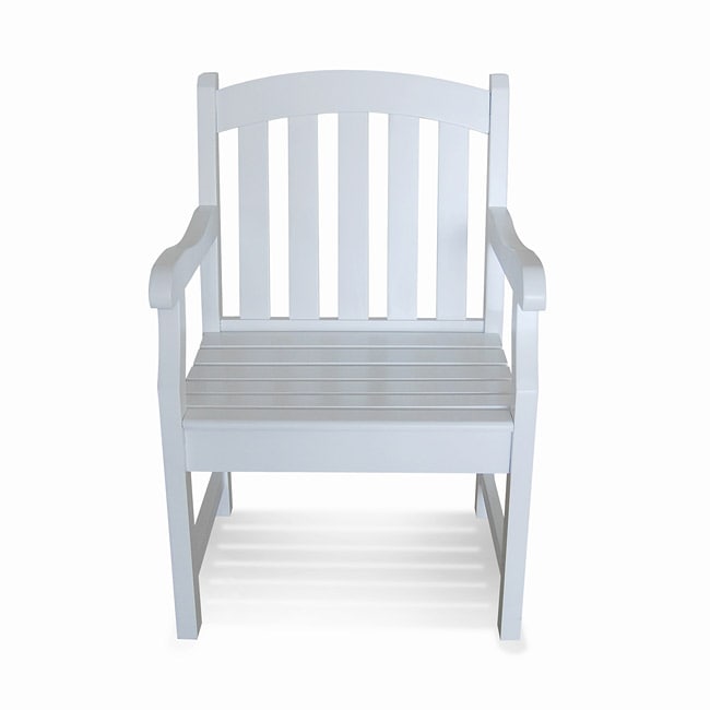 Bradley Outdoor Slat back Wood Armchair