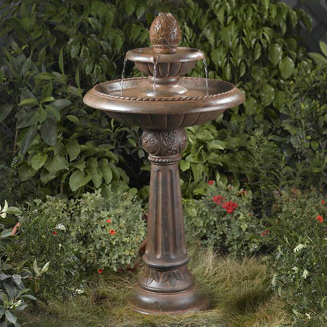 Ananas Pineapple Two-Tier Water Fountain