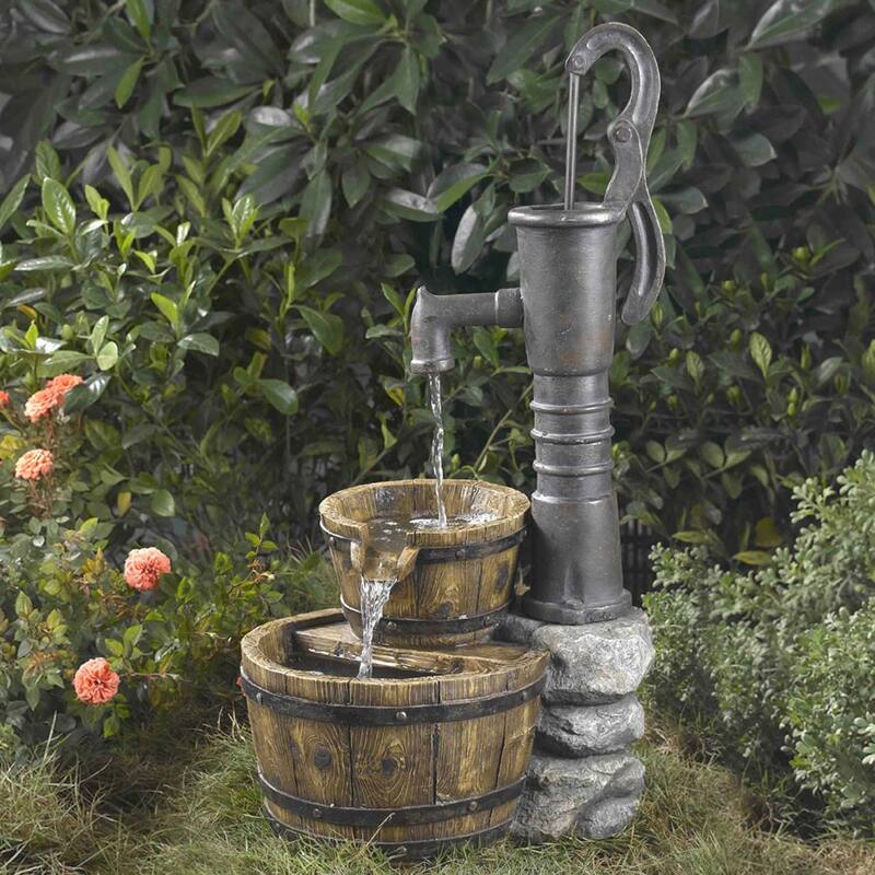 Old Fashioned Water Pump Fountain On Sale Bed Bath & Beyond 6434447