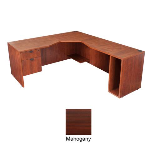 Buy Mahogany L Shape Desks Computer Tables Online At Overstock Our Best Home Office Furniture Deals