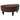 International Caravan Carmel Half-Moon Ottoman