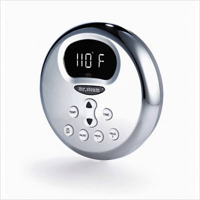 Mr. Steam Brushed Nickel Temperature Control Plus