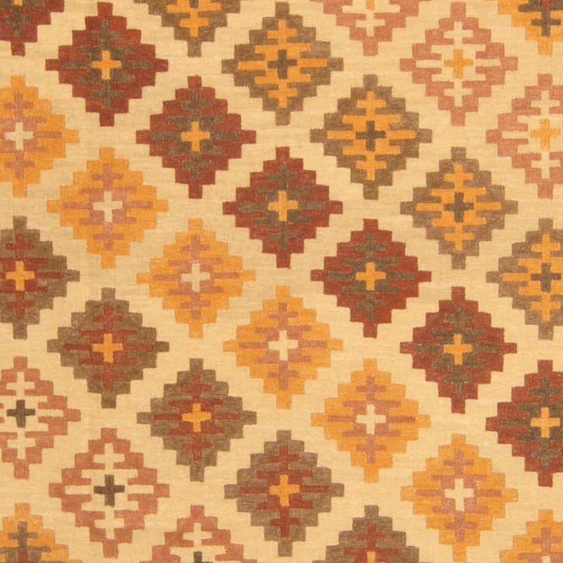 Handmade Kilim Wool Rug (India) - 8' x 10'