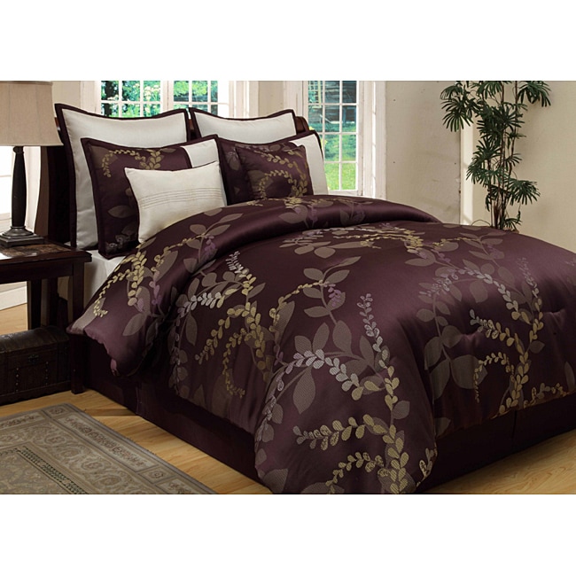 Shop Lenox 8-piece King-size Comforter Set - Free Shipping ...