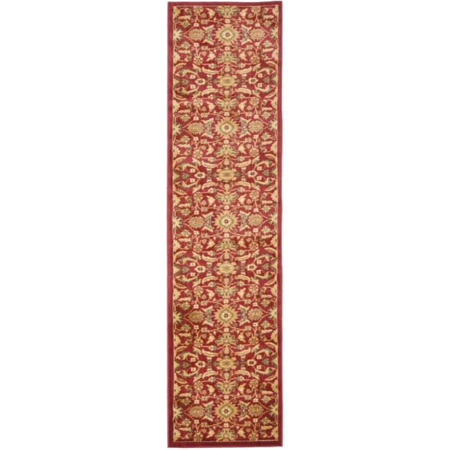 Oushak Red/gold Runner Rug (23 X 8)