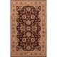 preview thumbnail 25 of 106, Artistic Weavers Nia Handmade Traditional Border Area Rug Burgundy/Beige 10' x 14'