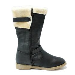 Russel Matos Women's Black Mid-Calf Boots - Overstock Shopping - Great ...