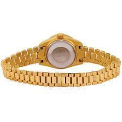 Akribos XXIV Women's Diamond Quartz Gold-Tone Bracelet Watch