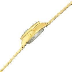 Akribos XXIV Women's Diamond Quartz Gold-Tone Bracelet Watch