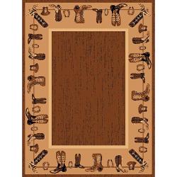 Lodge Design Area Rug (5'x7') 5x8   6x9 Rugs