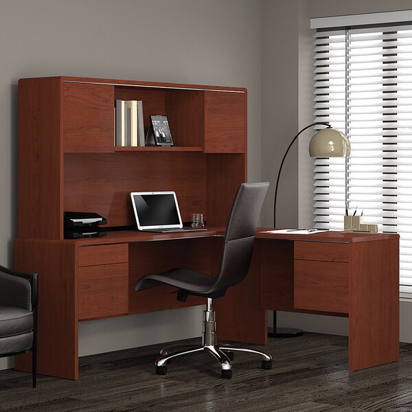 Shop Bestar Fall Creek L-Shaped Workstation - Free Shipping Today ...