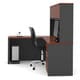 preview thumbnail 2 of 13, Bestar Prestige Plus L-shaped Workstation Desk with Hutch
