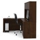 preview thumbnail 4 of 13, Bestar Prestige Plus L-shaped Workstation Desk with Hutch