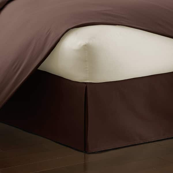 Hotel Collection 18 Inch Drop Tailored Bedskirt On Sale Overstock 6443639