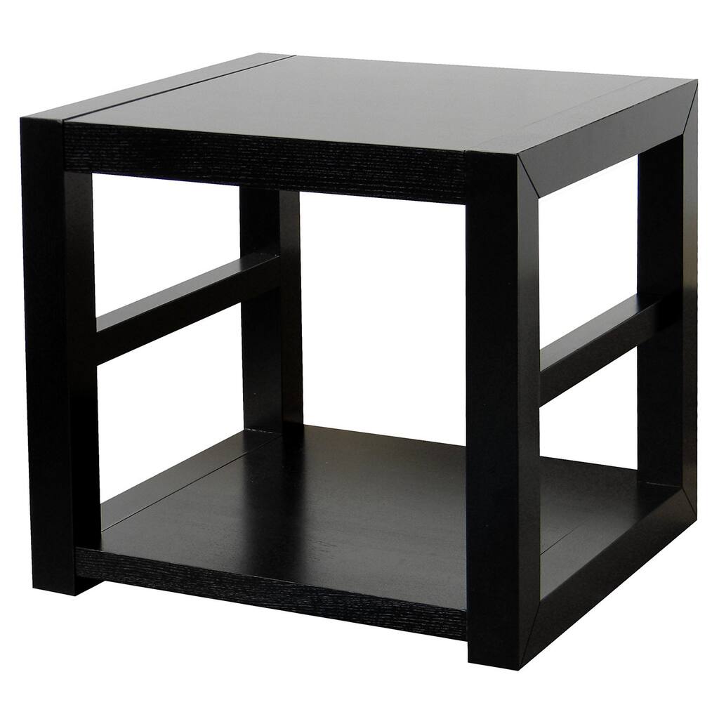 Richmond Espresso End Table with 1 Shelf