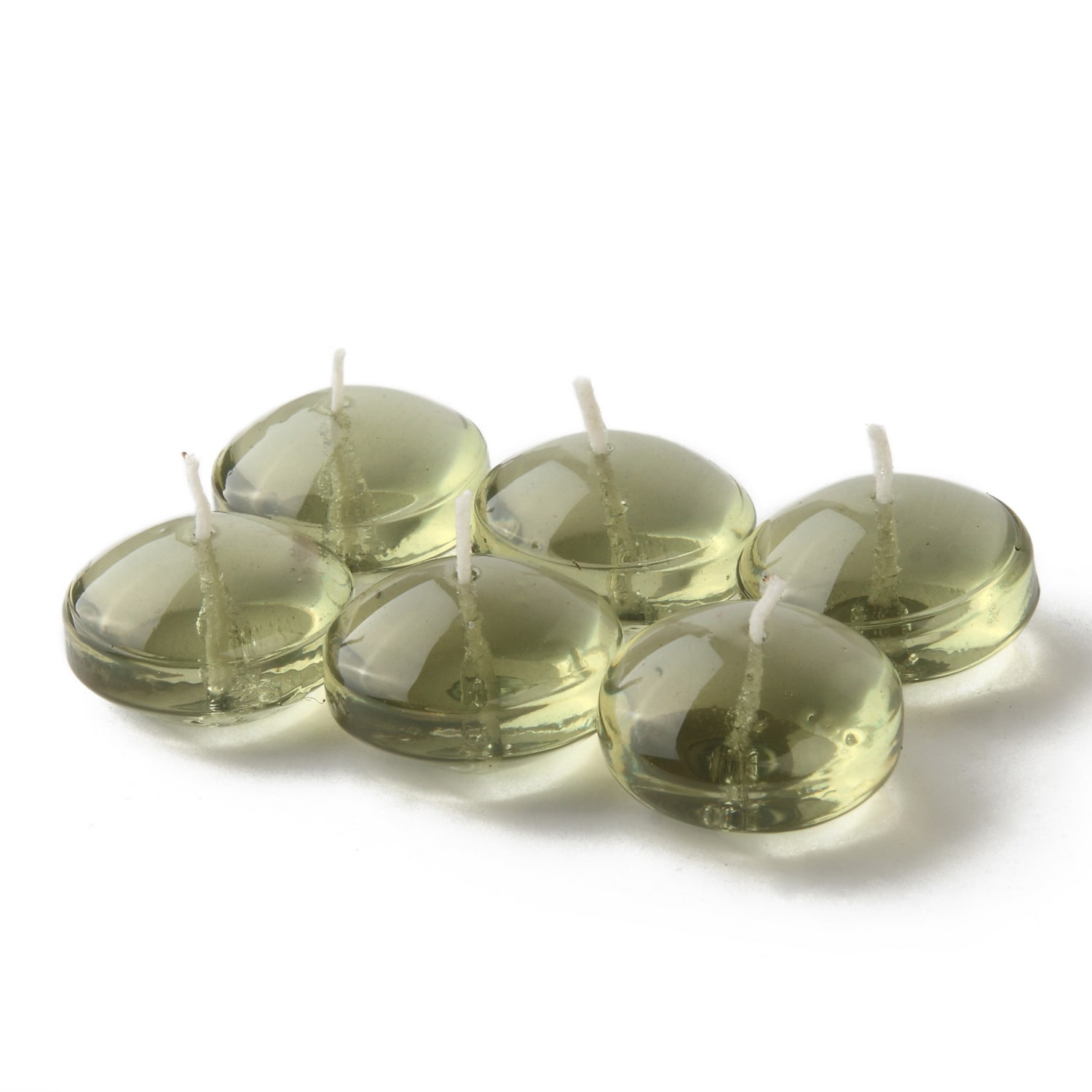Hand poured Gel Floating Candles (pack Of 12)
