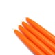 preview thumbnail 8 of 18, 6-inch Taper Candles (Pack of 12) Orange