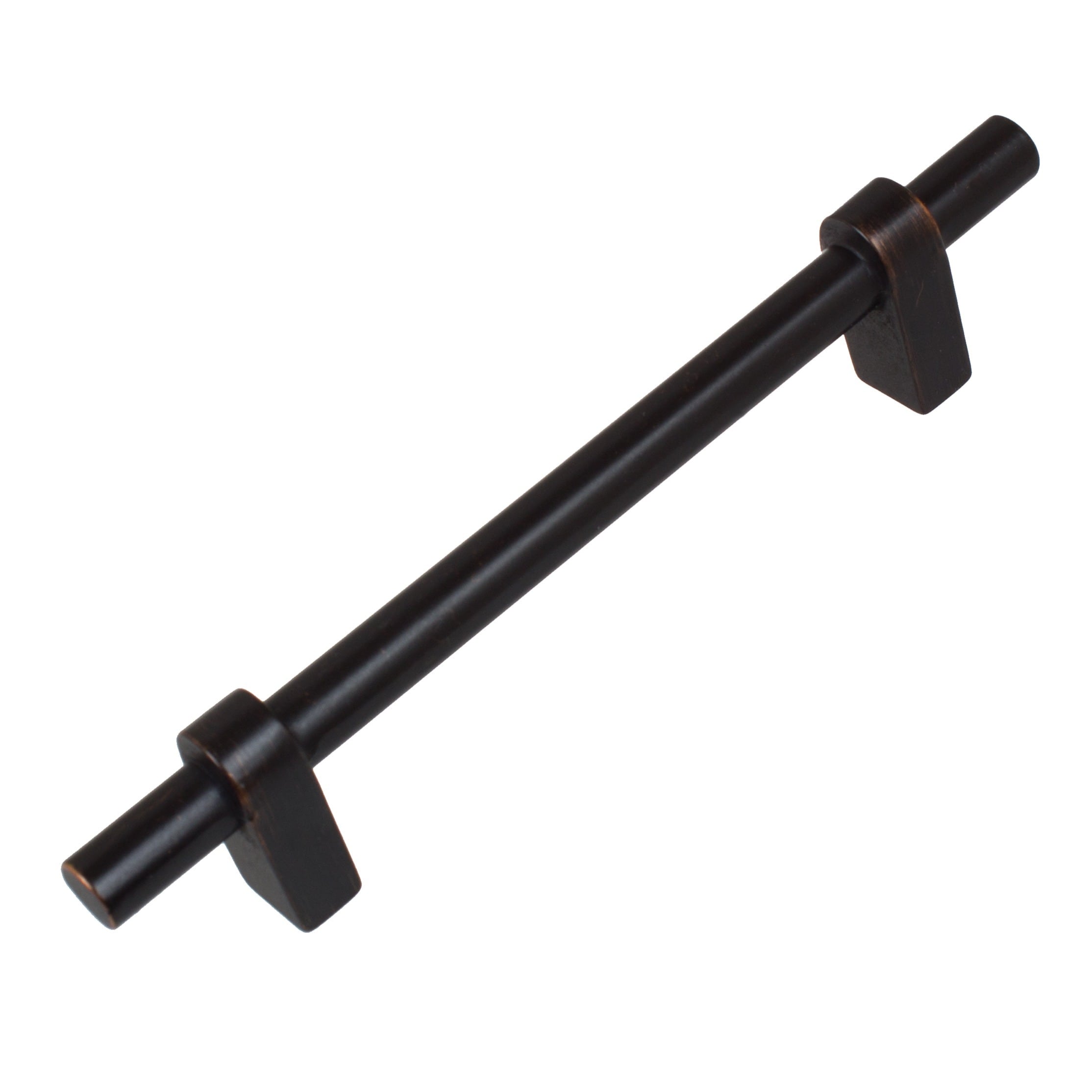 Gliderite 6 inch Oil Rubbed Bronze Euro T bar Cabinet Handle Bar Pulls (case Of 25)