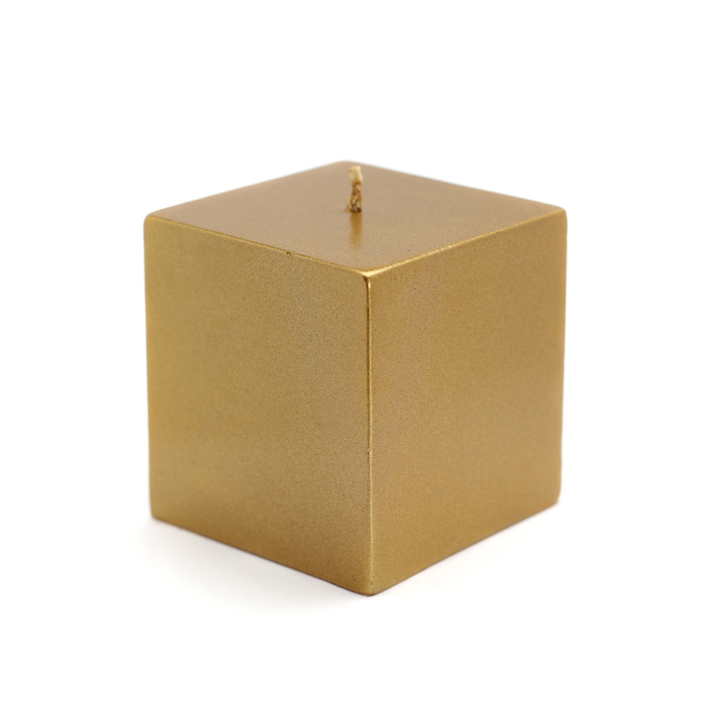 13.75 Linen Cylindrical Medium Solid Pillar Wax Candle - Bed Bath & Beyond  - 32659259