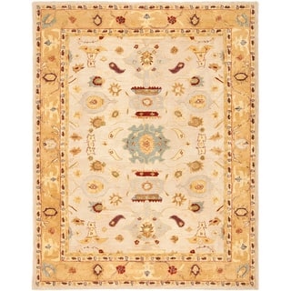11 X 17 Rugs Area For Less Safavieh Handmade Anatolia Oriental Traditional Ivory Gold Hand Spun Wool Rug 11