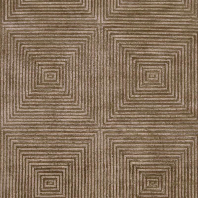 Hand Knotted Meru Geometric Wool Area Rug - 5' x 8' - 5' x 8'