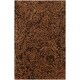 preview thumbnail 1 of 2, Hand-knotted Contemporary Brown/Tan Kipengre Semi-Worsted New Zealand Wool Abstract Area Rug - 5' x 8' - 5' x 8' Brown/Tan - 5' x 8' - Rectangle