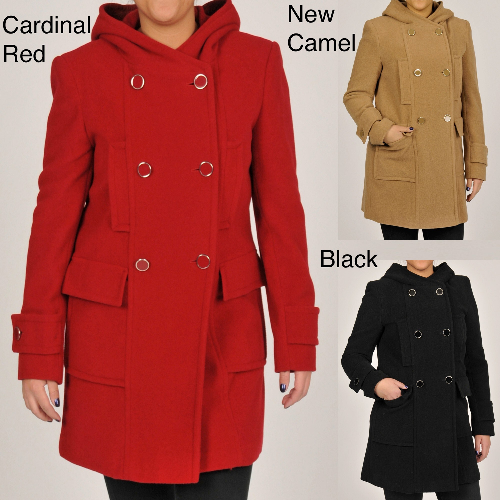 larry levine updated wool coat