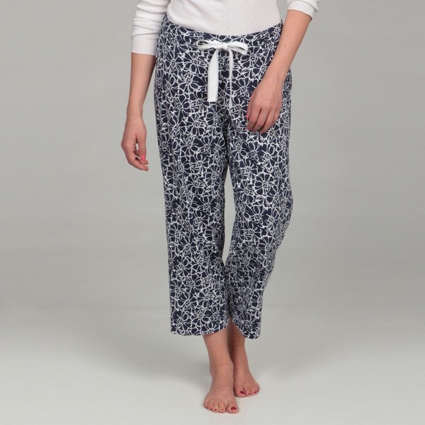 Nautica Women's Floral Capri Pajama Pants - Overstock Shopping - Top ...