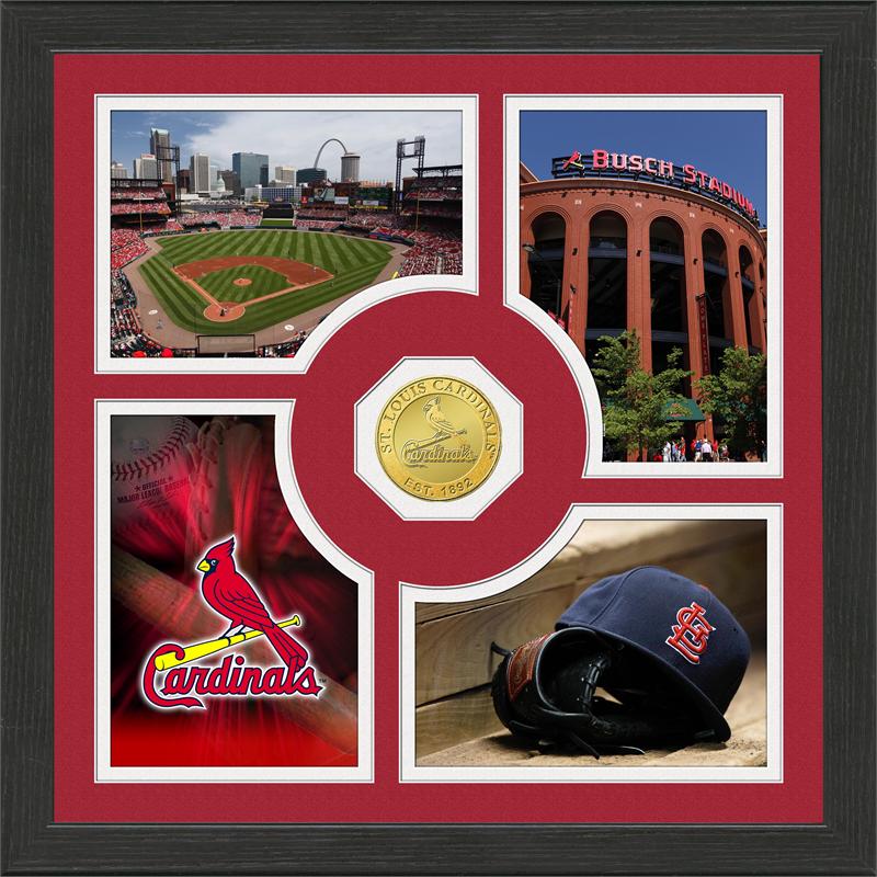 Highland Mint St. Louis Cardinals 'Fan Memories' Minted Coin Photo Frame