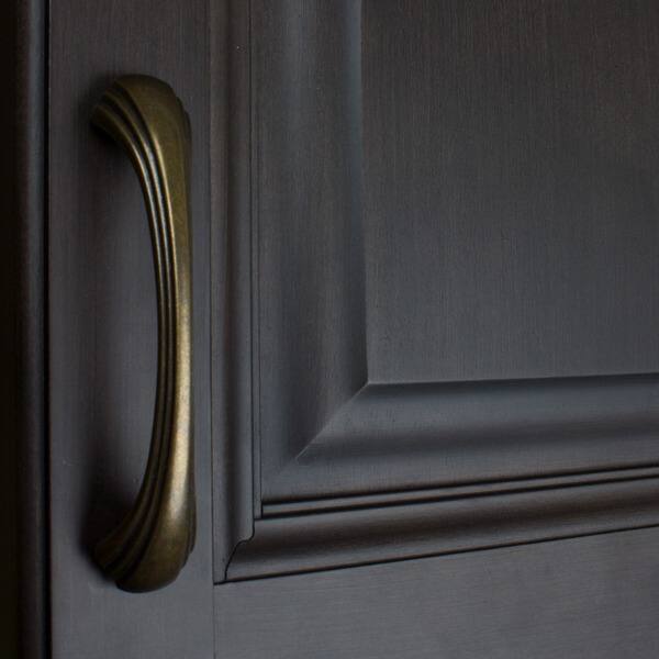 Shop Gliderite 4 5 Inch Antique Brass Shell Cabinet Drawer Pulls