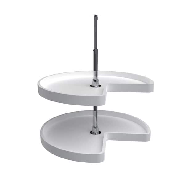 Shop Rev A Shelf 6472 28 11 52 Kidney Shaped 2 Tier 28 Inch Lazy