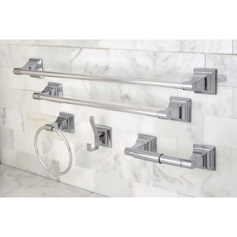 Chrome 5-piece Bathroom Accessory Set