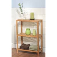 Simple Living Bamboo 3-Tier Shelf - Brown