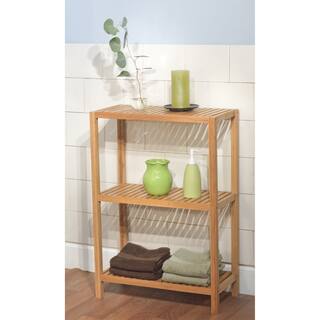 Simple Living Bamboo 3-Tier Shelf - Brown